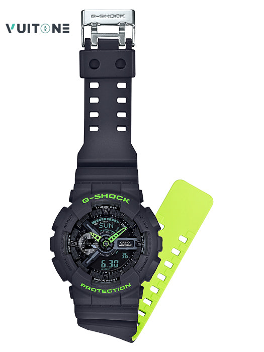 GA-110LN-8AJF Analog-Digital 'Green Black '