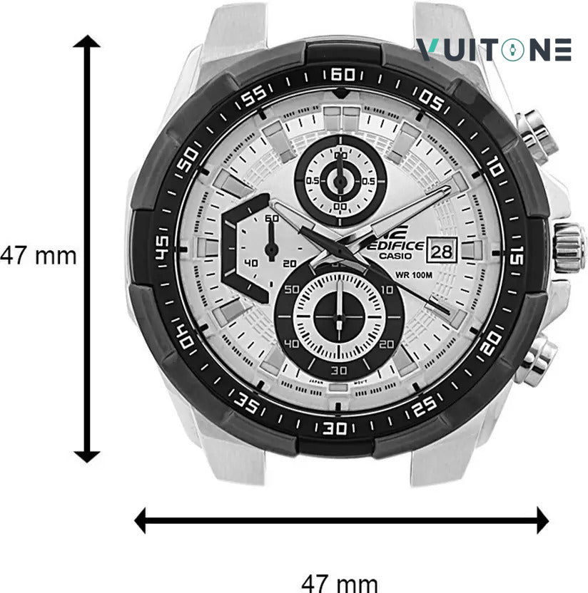 Chronograph White Dial Men's Watch - EFR-539D-7AVUDF(EX192)
