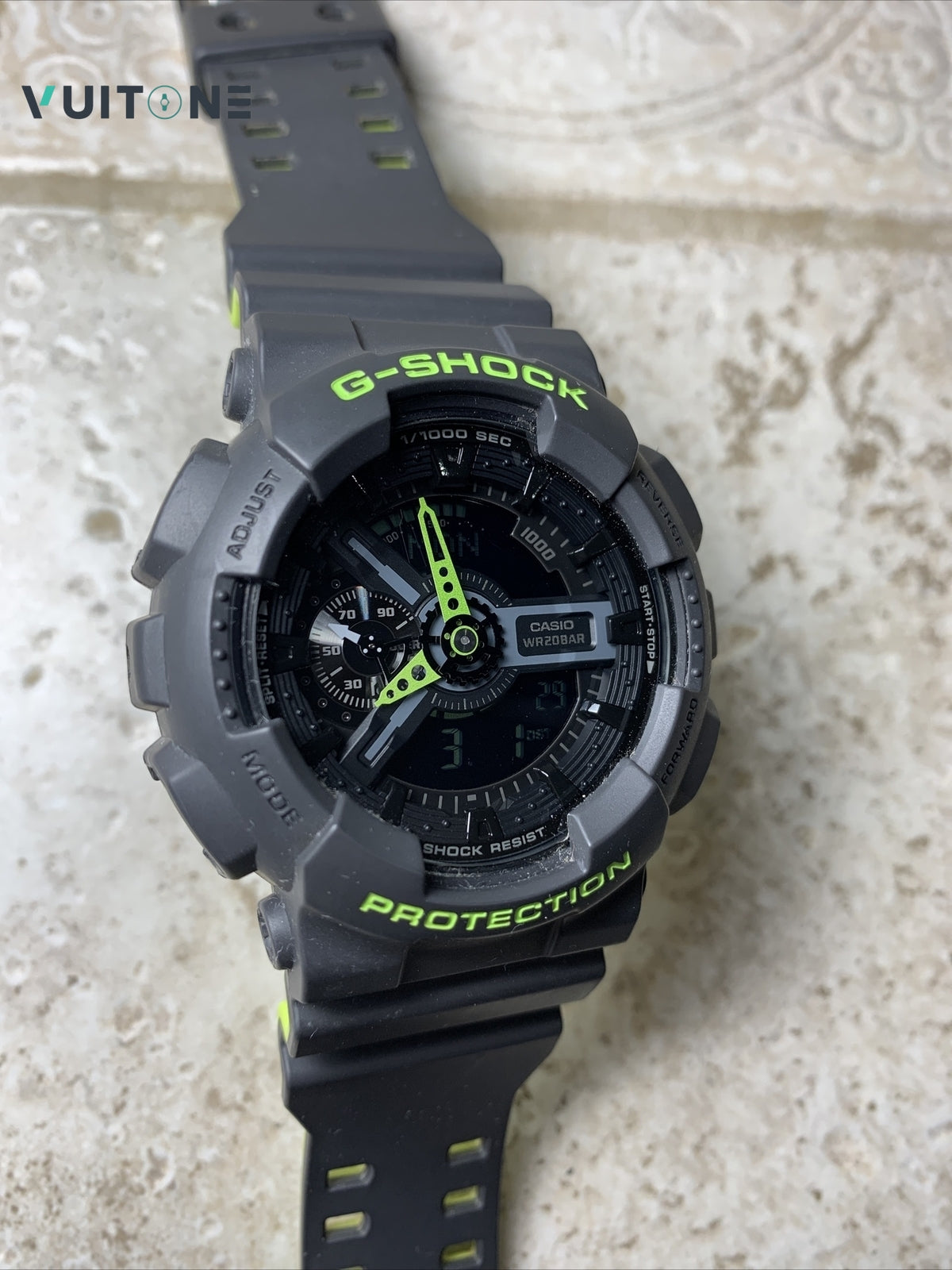 GA-110LN-8AJF Analog-Digital 'Green Black '