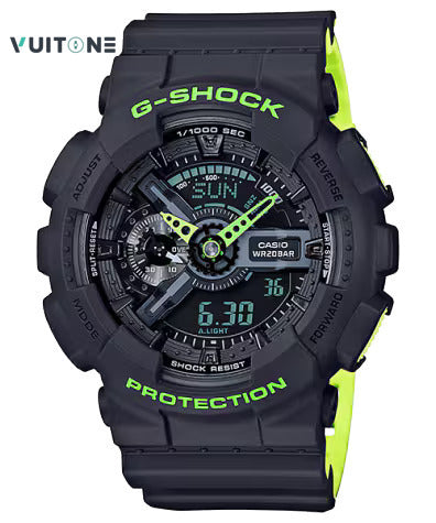 GA-110LN-8AJF Analog-Digital 'Green Black '